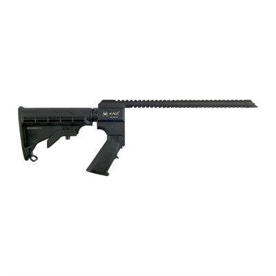 KAOS STOCK SYSTEM FOR 12” HAVOC 37MM FLARE LAUNCHER BLACK