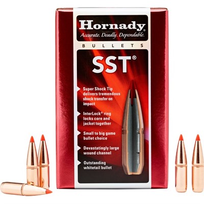SST 30 CALIBER (0.308”) 125GR POLYMER TIP FLAT BASE 100/BOX