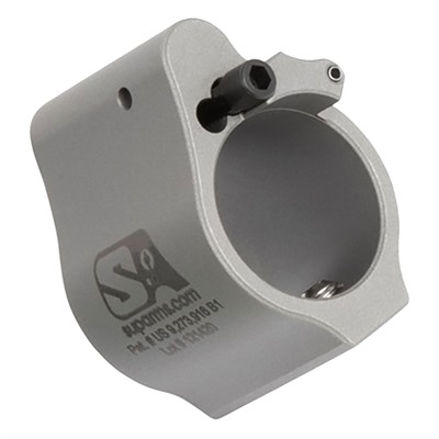 AR-15 SOLID ADJUSTABLE GAS BLOCK .750” STAINLESS STEEL
