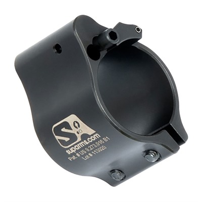 AR-15 CLAMP ON ADJUSTABLE GAS BLOCK .936” BLACK