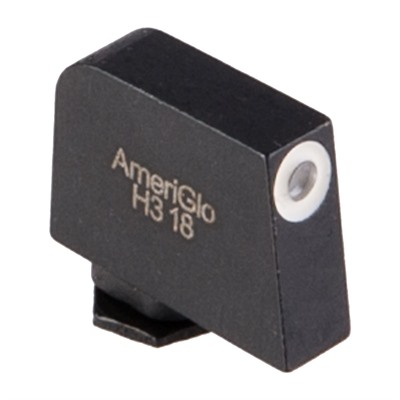 0.350”X0.125” GREEN W/WHITE OUTLINE SIGHT FOR GLOCK~