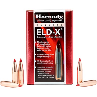 ELD-X .25 CAL. (0.257â) 110GR POLYMER TIP BOAT TAIL 100/BOX