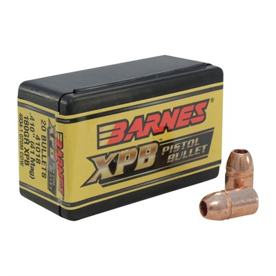 XPB 41 MAG (0.410”) FLAT BASE 180GR 20/BOX