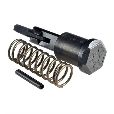 AR FORWARD ASSIST WITH HEX DESIGN BLACK