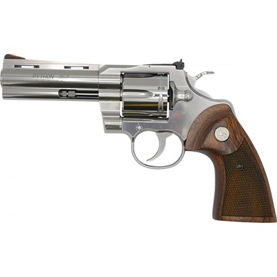 PYTHON 357 MAGNUM/38 SPECIAL 4.25” BBL 6 ROUND STAINLESS