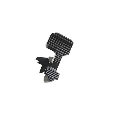 AR-15 ABC/R V3 BOLT CATCH REARWARD BIAS SERRATED BLACK