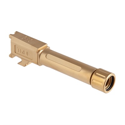 HELLCAT THD BARREL, 1/2”X28, GOLD TIN, 9MM