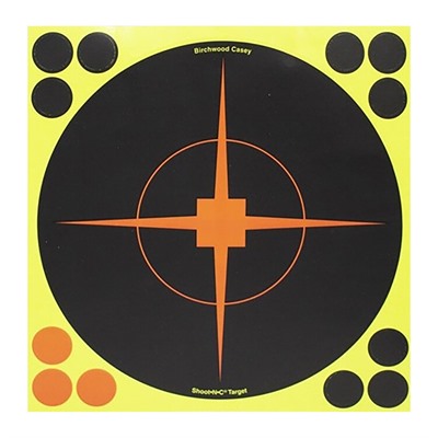 SHOOT-N-C 12” BULLSEYE TARGET WITH RESEALABLE PACK 25PK