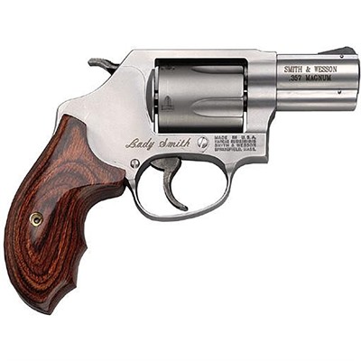 MODEL 60 LS LADYSMITH J-FRAME 357 MAG 2.13â BBL 5RD SS/WOOD