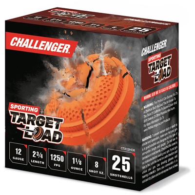 FIRST CLASS TRGT LD 12GA 2-3/4” 1-1/8OZ #8 1250FPS 250/CASE