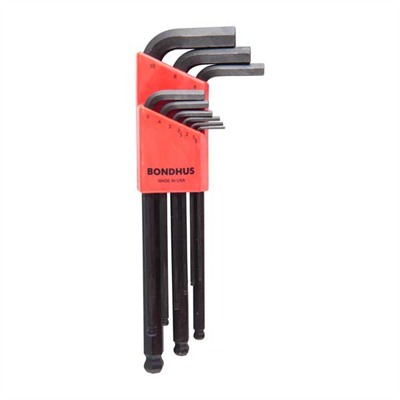 METRIC BALL-HEX ”L” WRENCH SET