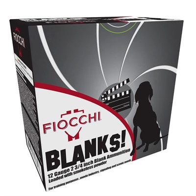 BLANKS 12 GAUGE 2-3/4” BLANK SHOT 25/BOX