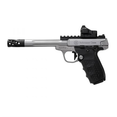 PC SW22 VICTORY TARGET 22LR 6â SS BBL (2)10RD MAGS W/RED DOT