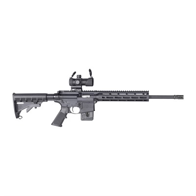 M&P 15-22 SPORT 22LR 16.5â BBL (1)10RD W/RED GREEN DOT OPTIC