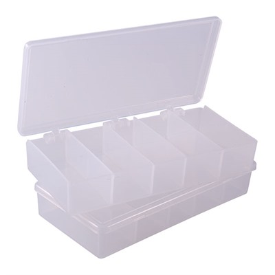 STORAGE BIN, 5 COMPARTMENT,7”X3-1/2”X1-1/4”, 2 PACK