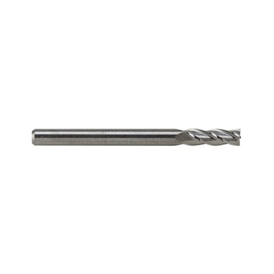 SOLID CARBIDE END MILL 1/8”(3.17MM) DIA 1.5”(3.8CM) OVERALL