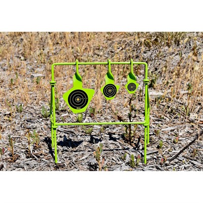 STEEL SPINNING TARGET SYSTEM FOR 22 CALIBER FOLDING