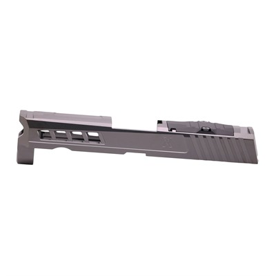 AXIOM SLIDE WITH RMR CUT FOR SIG SAUER P320 STEALTH GRAY