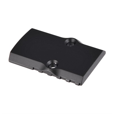 BRN RMR SLIDE COVER PLATE FOR GLOCK 20/21, ALUMINUM, BLACK