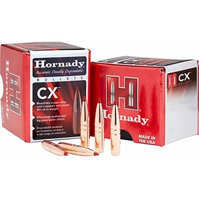 CX .30 CALIBER (0.308”) 150GR POLYMER TIP BOAT TAIL 50/BOX