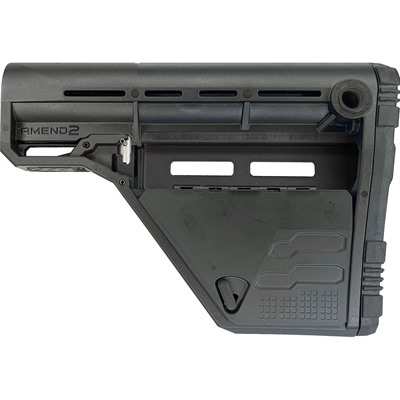 AMS MODULAR LOWER STORAGE MODEL MIL-SPEC CARBINE STOCK BLACK