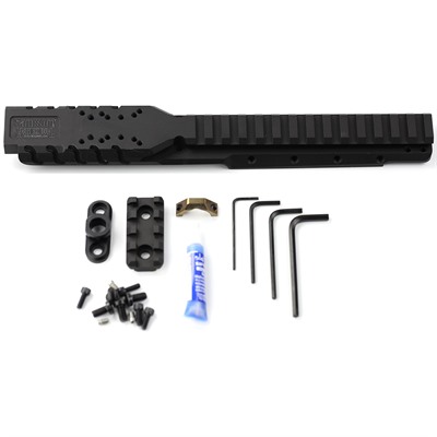 HANNIBAL RAIL FOR RUGER MINI-14 & THIRTY-2008/LATER BLACK