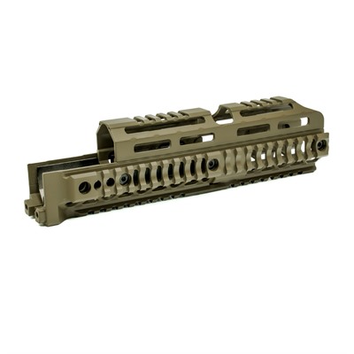 AK ALPHA SERIES QUAD RAIL HANDGUARD 10.0” – FDE
