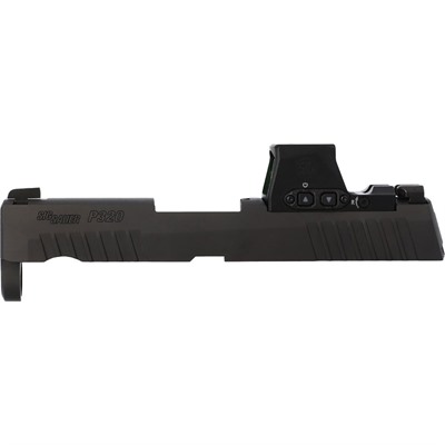 SLIDE ASSEMBLY P320X  3.6” 9MM LUGER W/ROMEO-X SIGHT BLACK