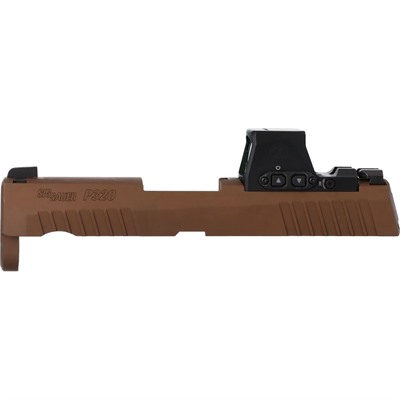 SLIDE ASSEMBLY P320X 3.6”  9MM LUGER W/ROMEO-X SIGHT COYOTE