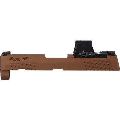 SLIDE ASSEMBLY P320X 3.9” 9MM LUGER W/ROMEO-X SIGHT COYOTE