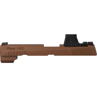 SLIDE ASSEMBLY P320X 4.7” 9MM LUGER W/ROMEO-X SIGHT COYOTE