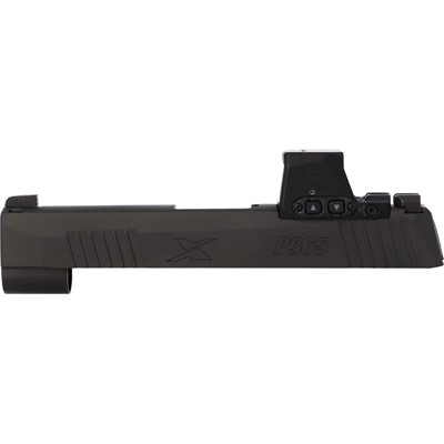 SLIDE ASSEMBLY P365XL 3.7” 9MM LUGER W/ROMEO-X SIGHT BLACK
