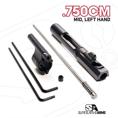 AR-15 ADJ PISTON SYSTEM W/CLAMPON .750” GAS BLOCK MID LH