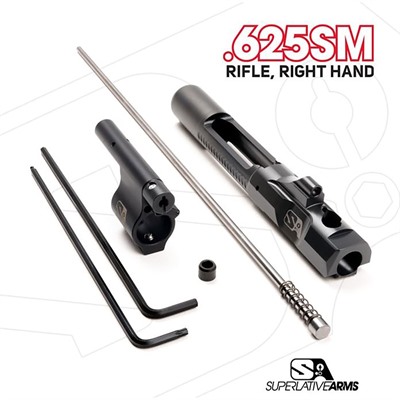 AR-15 ADJ PISTON SYSTEM W/SOLID .625” GAS BLOCK RIFLE RH