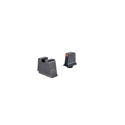 SUPPRESSOR/OPTIC HEIGHT SIGHT SET ORANGE/TRITIUM SLIM GLOCKS