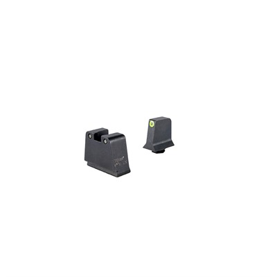 SUPPRESSOR/OPTIC HEIGHT SIGHT SET YELLOW/TRITIUM SLIM GLOCKS