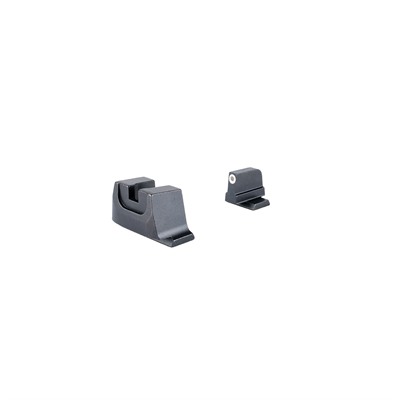 SUPPRESSOR/OPTIC HEIGHT SIGHT SET WHITE/BLACK M&P M2.0