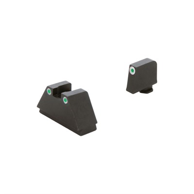 3XL OPT COMP 3DOT SIGHTS TRIT/WHT OL .365”F/.451”R FOR GLOCK