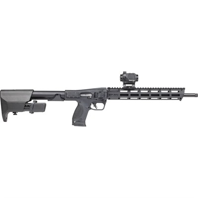 M&P FPC 9MM 16.25” BBL (1)17RD & (2)23RD BLACK W/CT RED DOT
