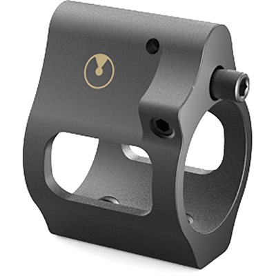 UD AR-15 SOLID ADJUSTABLE GAS BLOCK .750” BLACK SS