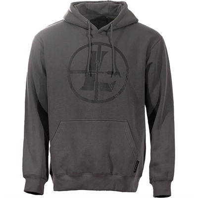 DISTRESSED RETICLE HOODIE X LARGE GUNMETAL