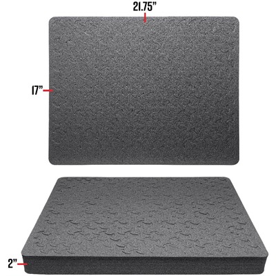 RAGAR CRSSLNK FOAM INSERT 21.75”X17” FOR EQUIPMENT HARD CASE