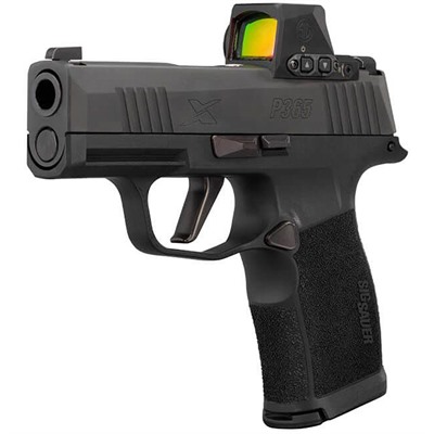 P365X 9MM LUGER 3.1” (2)12RD MAG XRAY3 SIGHTS W/ROMEO-RS BLK