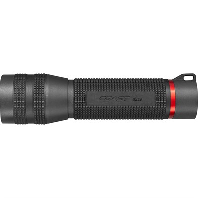 GX20 FLASHLIGHT 1200 LUMENS W/PURE BEAM & TWIST FOCUS BLACK