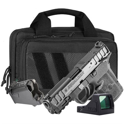 EQUALIZER 9MM 3.675”BBL (3)MAGS BLK CARRY ON BUNDLE W/RFX11
