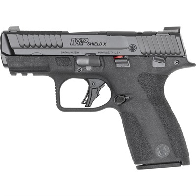 M&P SHIELD X 9MM LUGER 3.6”BBL (2)10RD MAGS BLK CA COMPL