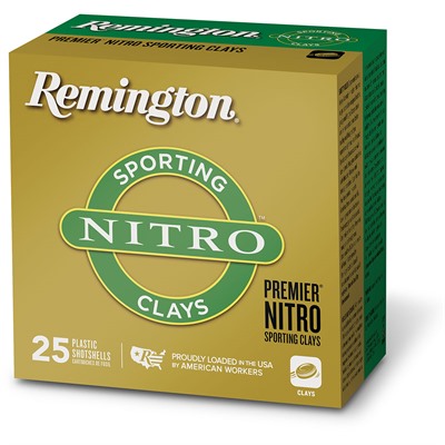 PREM NITRO SPRT CLAYS 12GA 2-3/4” 7/8OZ #7.5 1325 FPS 25/BOX