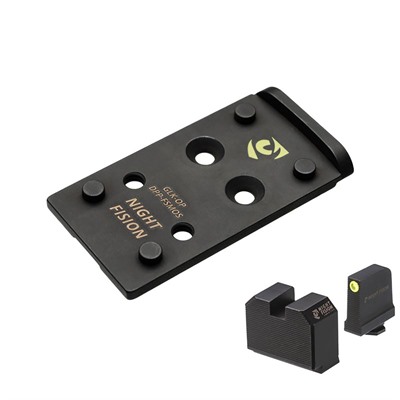 OPT PLATE DPP/ROMEO PRO W/TRIT FRONT SIGHT FOR GLOCK FS MOS
