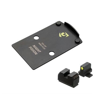 OPTIC PLATE RMR/507C W/TRITIUM FRONT SIGHT FOR SIG P320