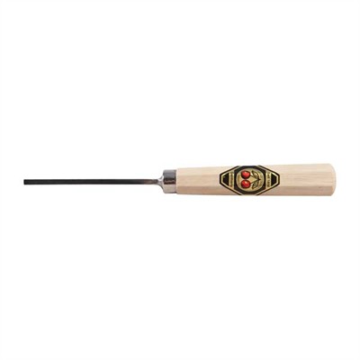 CHISEL, STRAIGHT WITH WOOD HANDLE, 4MM